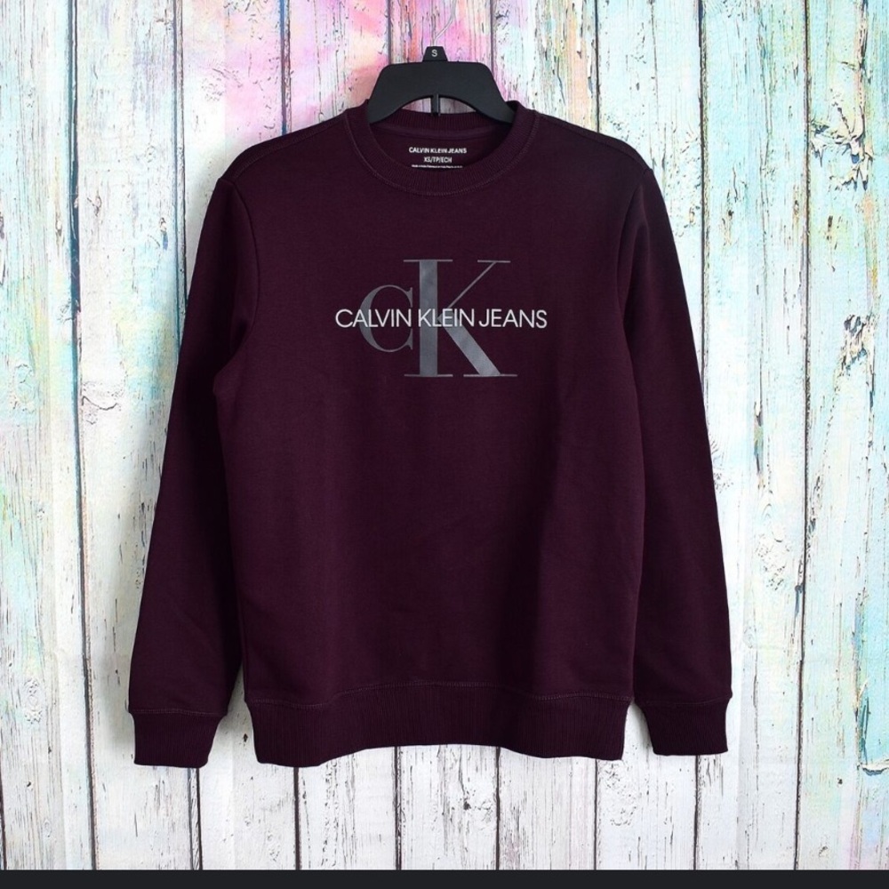Calvin Klein crew neck monogram